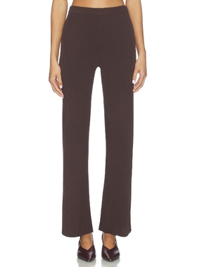 LAMARQUE ESMA 长裤 棕色 美式休闲风REVOLVE小众新款