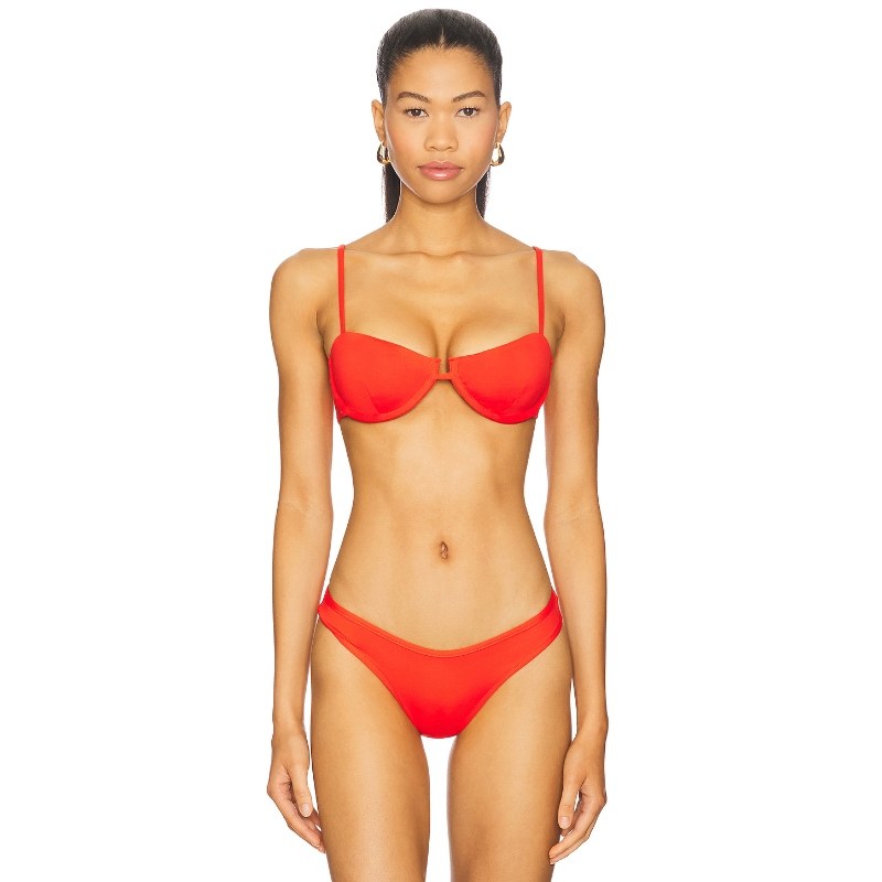 Significant Other 钢圈比基尼上装红色辣妹风REVOLVE