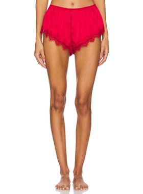[春季新品]KAT THE LABEL Sorrento Short 红色REVOLVE小众