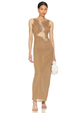 L'Academie EMERAUDE 裙子revolve时尚小众新款