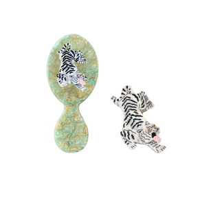 HANDBAG HEROES EDIT Solar SET TIGER GIFT 梳子REVOLVE Eclipse