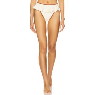 Montce Swim 比基尼泳裤 奶油色y2k辣妹风REVOLVE