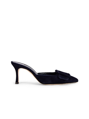 Manolo Blahnik Maysale 70 Mule revolve小众新款