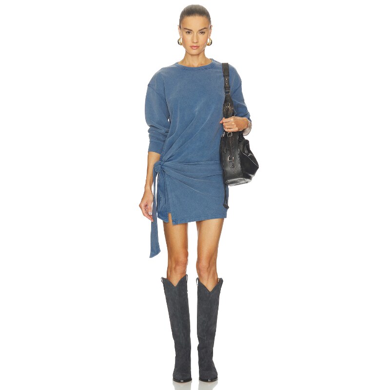 Isabel Marant Etoile ZAE 连衣裙 蓝色REVOLVE小众新款