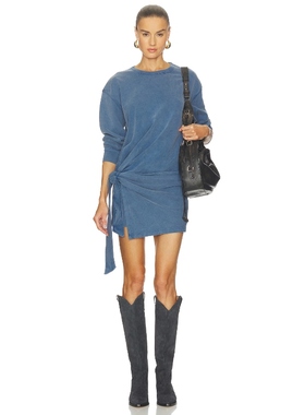 Isabel Marant Etoile ZAE 连衣裙 蓝色REVOLVE小众新款