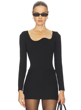 Undress Code MADEMOISELLE 紧身服 黑色 y2k辣妹风REVOLVE小众新