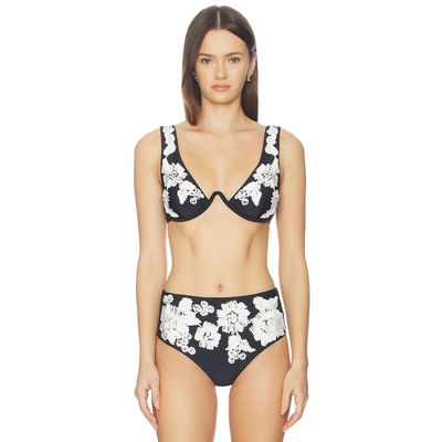 SIMKHAI ROSIE MONO 比基尼文胸上装 黑色 y2k辣妹风REVOLVE小众