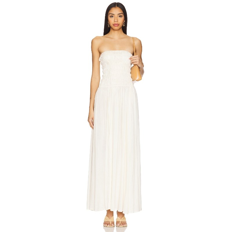[早秋新品]Tularosa ITZAYANA 连衣裙 象牙白礼服裙REVOLVE小众