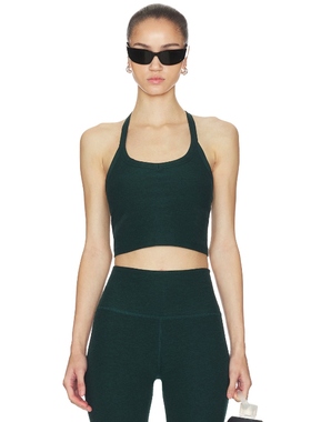 Beyond Yoga ON THE UP 背心上装 绿色 y2k辣妹风REVOLVE小众新款