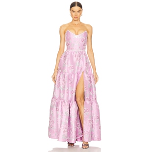 V. Chapman VIVIAN 裙子 紫色REVOLVE小众