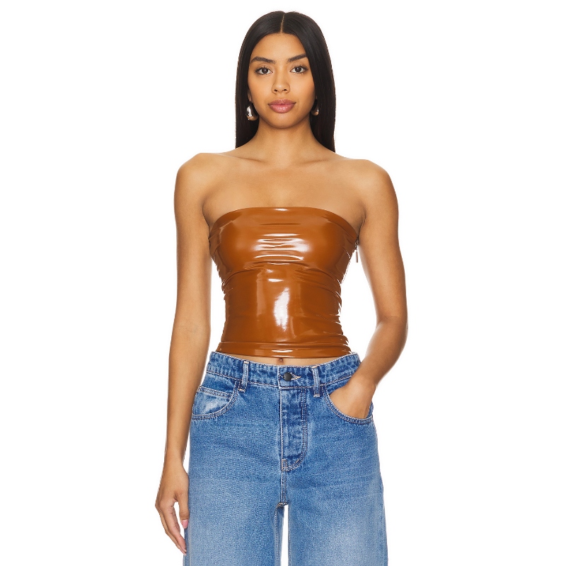 CULTNAKED KILLA 狭边胸罩 棕色 y2k辣妹风REVOLVE新款