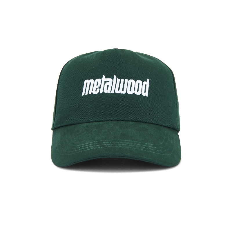 Metalwood Studio METAL LOGO 5瓣帽 深绿色REVOLVE小众新款