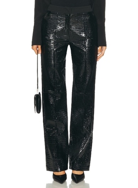 ILA SIA 长裤 黑色 美式休闲风REVOLVE小众新款