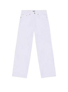 Siegelman Stable 牛仔裤 白色REVOLVE小众新款