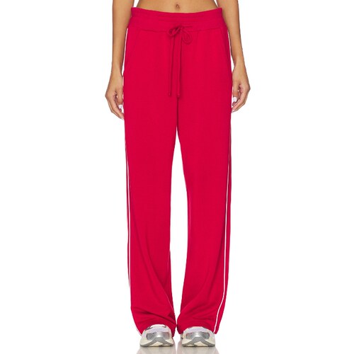 [春节穿搭]YEAR OF OURS WARM UP运动长裤红色运动复古风REVOLVE