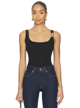 SNDYS CLEONIE TANK 上装 黑色 y2k辣妹风REVOLVE小众新款