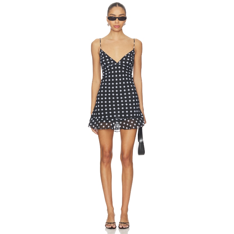 Bella Venice The Butterfly Dress Black,WhiteREVOLVE小众新款