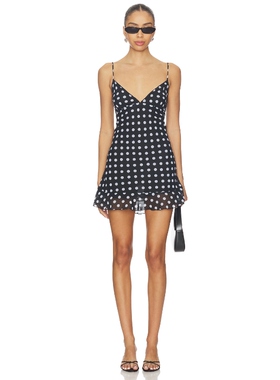 Bella Venice The Butterfly Dress Black,WhiteREVOLVE小众新款