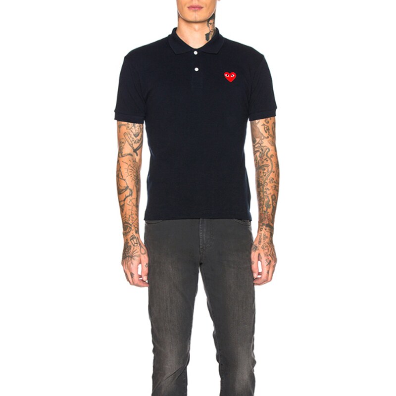 COMME des GARCONS PLAY POLO  CDG 川久保玲 衫REVOLVE早秋