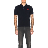 保暖 PLAY des COMME 川久保玲 GARCONS CDG REVOLVE冬季 POLO 衫