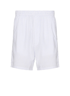 PAIGE TEAGUE 短裤 Baby Blue 运动复古风REVOLVE小众新款