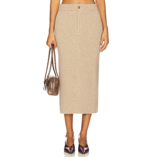 灰褐色REVOLVE小众新款 Guest 半身裙 Residence