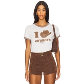 Heart Perfect The Cowboys Room Tee Ringer Laundry 白色 y2k