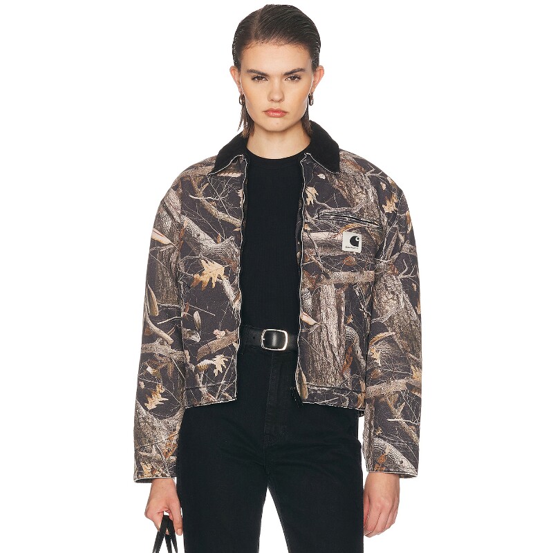 Carhartt WIP多色夹克印花翻领短款修身简约秋冬保暖外套REVOLVE