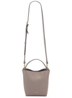 Cuyana LINEA 迷你水桶包 灰褐色REVOLVE小众新款