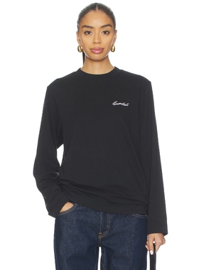 Fear of God ESSENTIALS 长袖T恤 黑色 y2k辣妹风REVOLVE小众新款