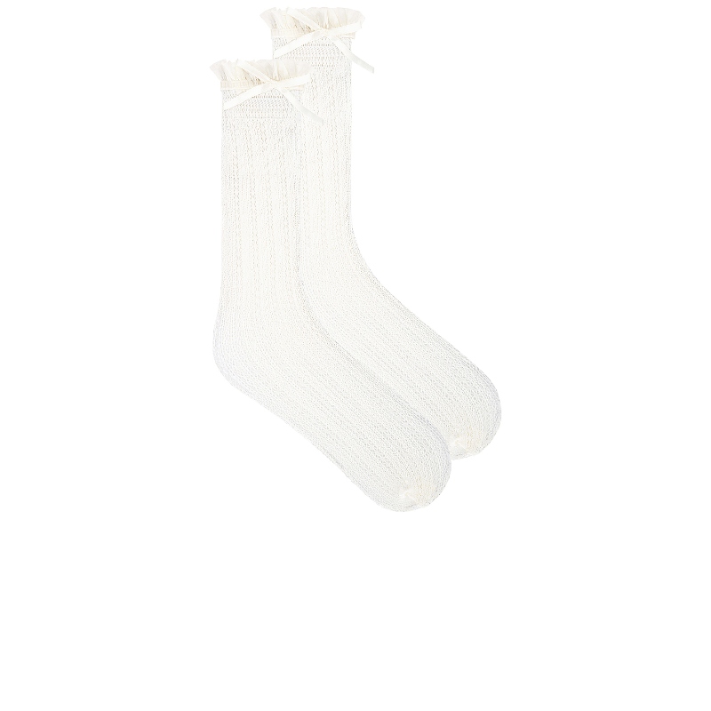 Casa Clara Kaili Socks 白色REVOLVE小众新款