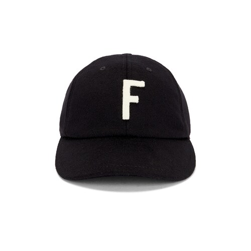 [春季新品]Fear of God FOG ETERNAL 鸭舌帽 黑色REVOLVE小众