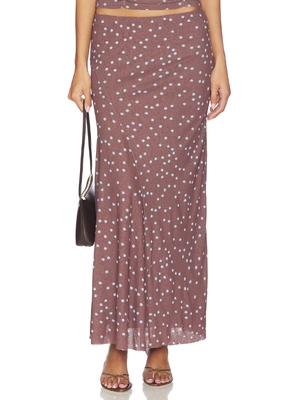 SOVERE DELILAH 半身裙 revolve小众新款 Brown,Blue