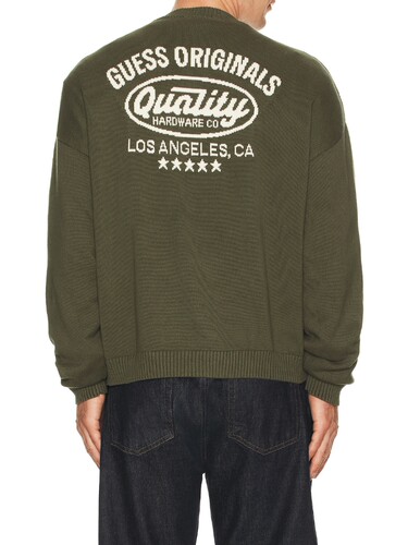 Guess Originals BACK JACQUARD 毛衣 revolve小众新款