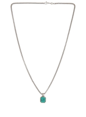 Nialaya SQUARE 项链 金属银色REVOLVE小众新款