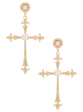 8 Other Reasons GRACE 垂褶耳饰金属REVOLVE小众新款