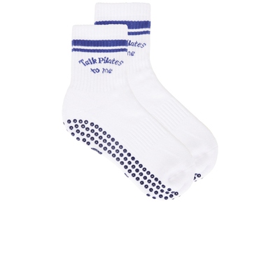 [春季新品]Souls. Talk Pilates To Me Grip Socks 白色REVOLVE