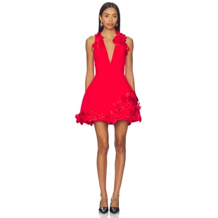 and 红色REVOLVE小众新款 Banco 裙子 ESTELLE Bronx