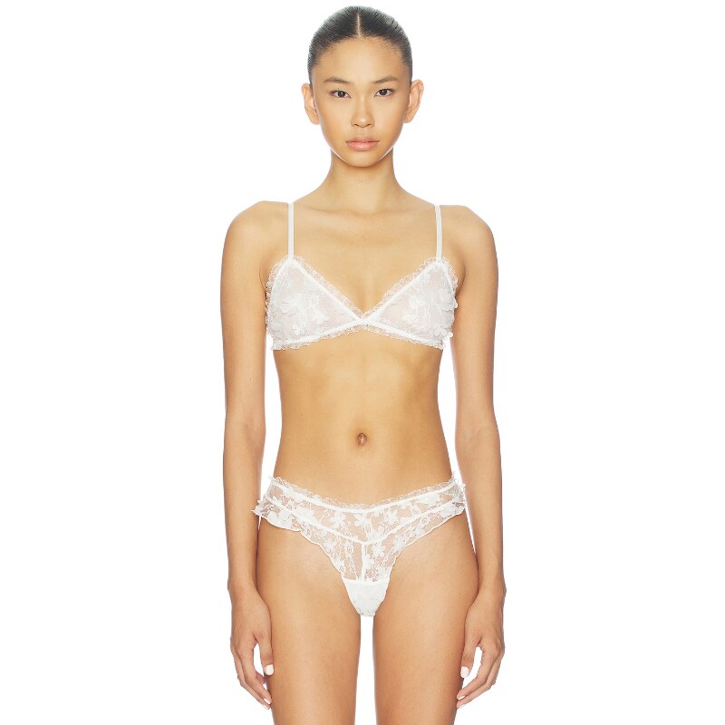 [海外直邮]Free People SAVE THE DATE 比基尼文胸上装 象牙白REV