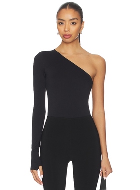 Commando PRIMA 芭蕾单肩连体衣 黑色REVOLVE小众新款