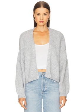 [冬季新品]Stitches & Stripes GIADA 开衫 淡灰色REVOLVE小众