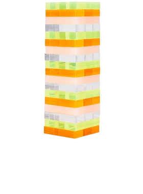 Sunnylife LUCITE JUMBLING TOWER 有机玻璃混凝塔revolve时尚小