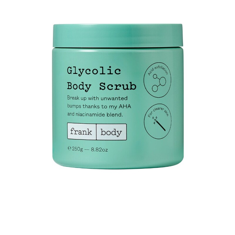 frank body GLYCOLIC BODY SCRUB 250G 身体磨砂膏 26秋冬新品 re