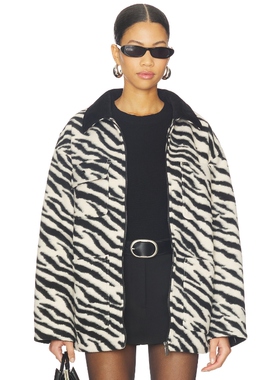 Sanctuary SOIREE BARN 夹克 白色 美式休闲风REVOLVE小众新款