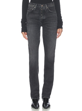 AGOLDE JETTA 修身直筒版型 黑色 美式复古风REVOLVE小众新款