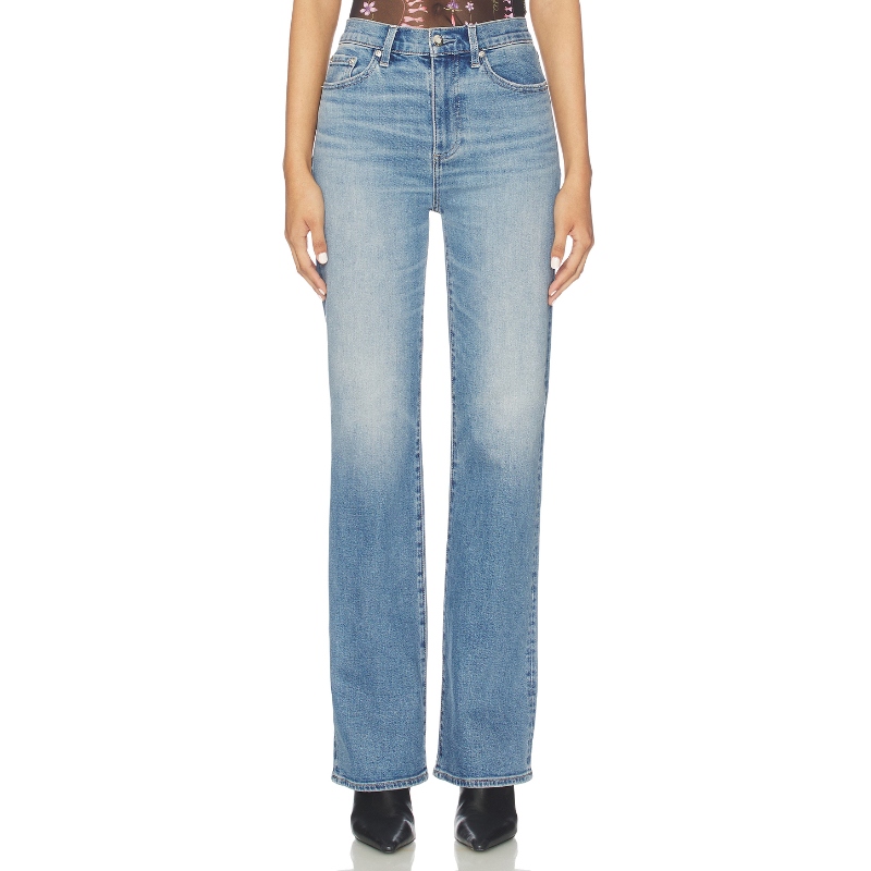 PISTOLA EVIE 靴裤 蓝色 美式复古风REVOLVE小众新款