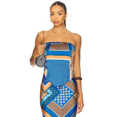 [春季新品]MISA Los Angeles MAE 上装靛蓝 辣妹风 REVOLVE新款