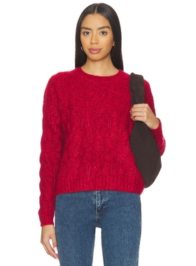 Autumn Cashmere 圆领毛衣 红色REVOLVE小众新款