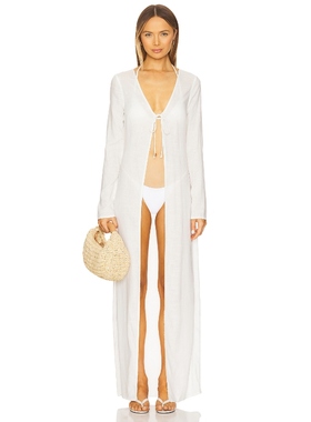 [冬季新品]Tularosa JOLANDA 长袍 象牙白REVOLVE小众