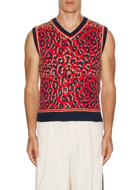 adidas by Wales Bonner WB 背心 红色REVOLVE小众新款